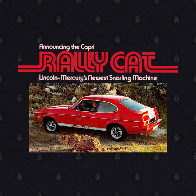 CAPRI RALLY CAT - advert by Throwback Motors